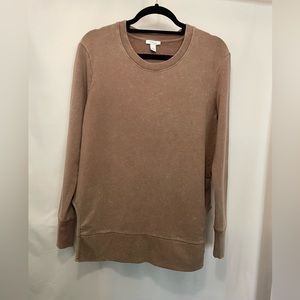 NWT! Cozy cinnamon colored sweatshirt! Size S